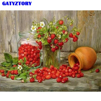 GATYZTORY Frame Fruits Strawberry DIY Digital Painting By Numbers Kits Hand Painted Modern Wall Art Canvas Painting For Artwork
GATYZTORY Frame Fruits Strawberry DIY Digital Painting By Numbers Kits Hand Painted Modern Wall Art Canvas Painting For Artwork