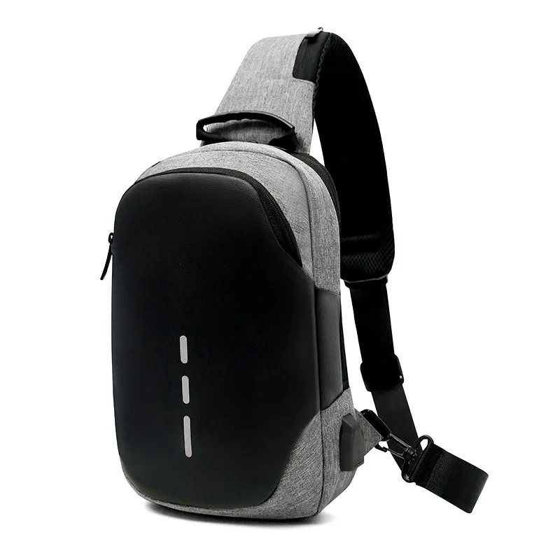 Anti-Theft USB Rechargeable Men Chest Pack Outdoor Casual Multi-functional Shoulder Bag Single Room Small Shoulder Bag
Anti-Theft USB Rechargeable Men Chest Pack Outdoor Casual Multi-functional Shoulder Bag Single Room Small Shoulder Bag