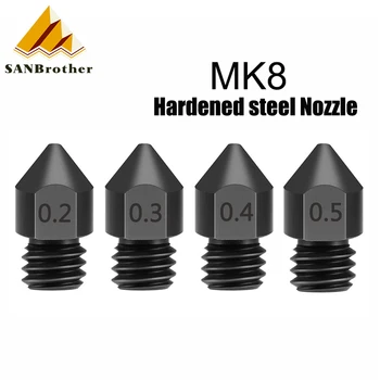 MK7 MK8 Nozzle Super Hard Steel Mold Corrosion-Resistant Extruder Threaded 1.75mm 3D Printer for Ender 3 Sapphire Pro
MK7 MK8 Nozzle Super Hard Steel Mold Corrosion-Resistant Extruder Threaded 1.75mm 3D Printer for Ender 3 Sapphire Pro