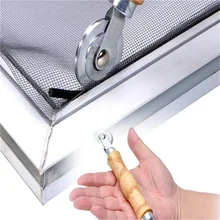 Thickened Cast Iron Gauge Wheel Window Install Tool Screen Door Window Installation Hand Spline Roller Rolling Tool for Home
Thickened Cast Iron Gauge Wheel Window Install Tool Screen Door Window Installation Hand Spline Roller Rolling Tool for Home