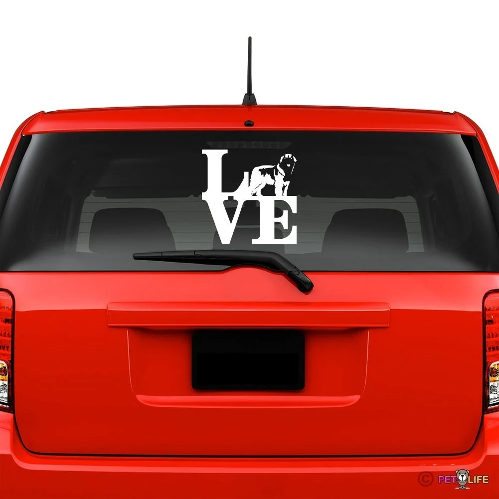 Наклейки на лобовое стекло Love leonberg виниловые наклейки окна для автомобиля
