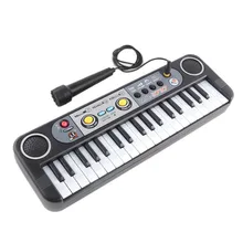 Mini Electronic Multifunctional 37 Keys Electone Keyboard Musical Toys with Microphone Educational Toys for Children Beginners
Mini Electronic Multifunctional 37 Keys Electone Keyboard Musical Toys with Microphone Educational Toys for Children Beginners