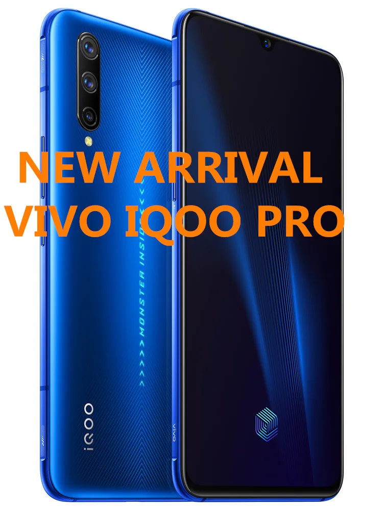NEW Original Vivo IQOO Pro 4G Mobile Phone 12GB RAM 128GB ROM Snapdragon855 Plus 6.41" AMOLD 48.0MP 44W Super Charge
NEW Original Vivo IQOO Pro 4G Mobile Phone 12GB RAM 128GB ROM Snapdragon855 Plus 6.41" AMOLD 48.0MP 44W Super Charge
