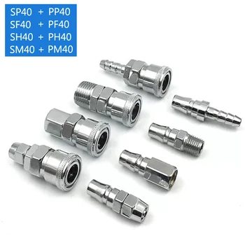 Pneumatic fitting PP40 SP40 PF40 SF40 PH40 SH40 PM40 SM40 C type Quick connector Compressor air connector
Pneumatic fitting PP40 SP40 PF40 SF40 PH40 SH40 PM40 SM40 C type Quick connector Compressor air connector