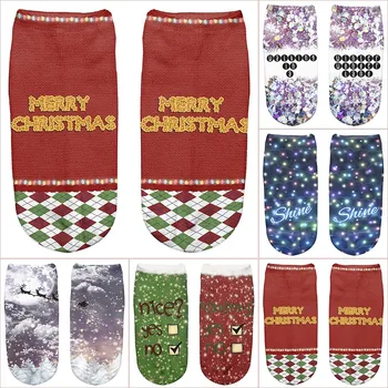 2019 Autumn Winter socks women cotton Casual Christmas 3D Cartoon Funny Cute Ankle Socks Printing Low Cut Boat socks female L829
2019 Autumn Winter socks women cotton Casual Christmas 3D Cartoon Funny Cute Ankle Socks Printing Low Cut Boat socks female L829