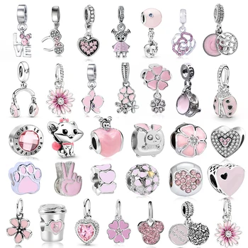 2Pcs/lot 45 Styles Beads Headset Mickey Forever Love Charms Fit Pandora Bracelets Necklaces For Women Jewelry Making Accessories 
2Pcs/lot 45 Styles Beads Headset Mickey Forever Love Charms Fit Pandora Bracelets Necklaces For Women Jewelry Making Accessories