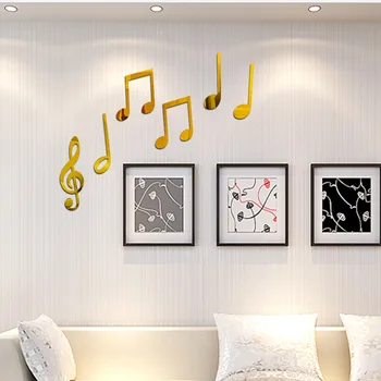 3D Acrylic Mirror Wall Sticker Music note Shape Removable Waterproof Bedroom Wall Background Art Home Decoration
3D Acrylic Mirror Wall Sticker Music note Shape Removable Waterproof Bedroom Wall Background Art Home Decoration