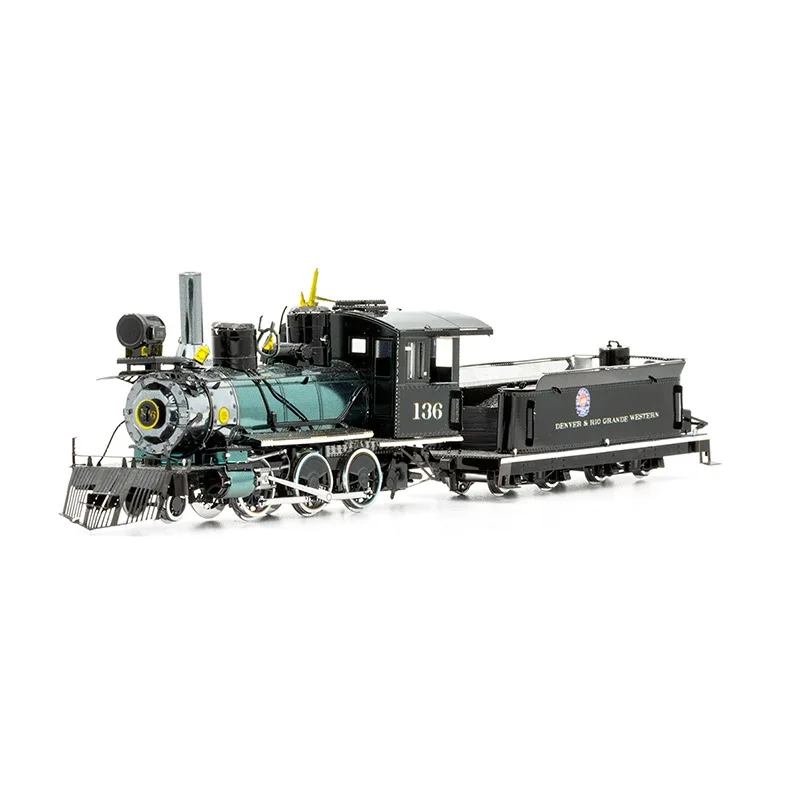 3D Metal Puzzle WILD WEST 2-6-0 LOCOMOTIVE Model KITS DIY Laser Cut Assemble Jigsaw Toy Gift for children
3D Metal Puzzle WILD WEST 2-6-0 LOCOMOTIVE Model KITS DIY Laser Cut Assemble Jigsaw Toy Gift for children