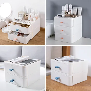 Drawer Type Desktop Storage Box Makeup Organizer Cosmetics Shelf Home Office Stackable Debris Storage Boxes Single Layer
Drawer Type Desktop Storage Box Makeup Organizer Cosmetics Shelf Home Office Stackable Debris Storage Boxes Single Layer