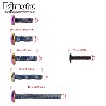 BJMOTO Universal Motorcycle Fairing Body Bolts Scooter Nuts Bolts M6 Spire Speed Fastener Clips Screw Spring Bolts Nuts
BJMOTO Universal Motorcycle Fairing Body Bolts Scooter Nuts Bolts M6 Spire Speed Fastener Clips Screw Spring Bolts Nuts