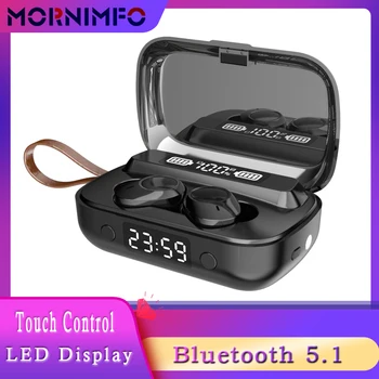 TWS Bluetooth Headset Wireless Touch Control Bluetooth 5.1 Headphones Waterproof LED 3 Screen Display Sports Earphones HD call
TWS Bluetooth Headset Wireless Touch Control Bluetooth 5.1 Headphones Waterproof LED 3 Screen Display Sports Earphones HD call