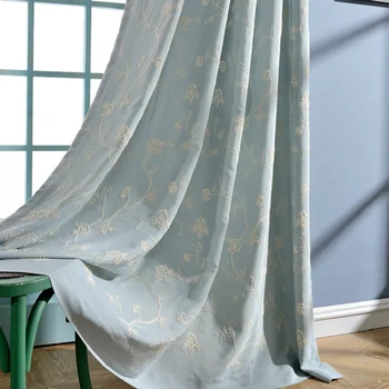 Modern Curtains for Living Room Bedroom Simple EuropeanStyle Artificial Cotton Embroidery Curtain Finished Product Customization
Modern Curtains for Living Room Bedroom Simple EuropeanStyle Artificial Cotton Embroidery Curtain Finished Product Customization