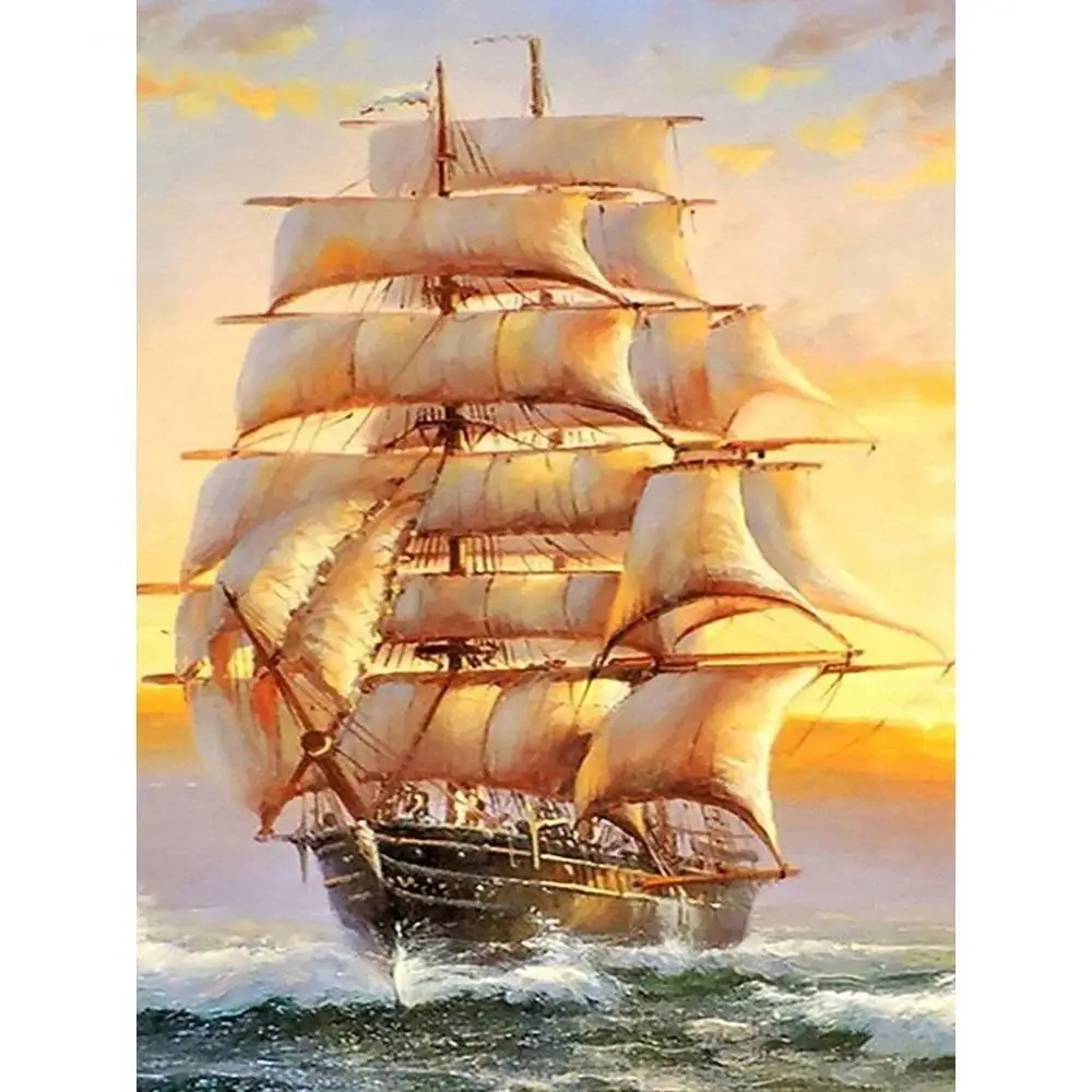 5D DIY Diamond Embroidery Sale Sailboat Diamond Painting Full Square Pictures Of Rhinestones Diamond Mosaic Home Decor Gift
5D DIY Diamond Embroidery Sale Sailboat Diamond Painting Full Square Pictures Of Rhinestones Diamond Mosaic Home Decor Gift