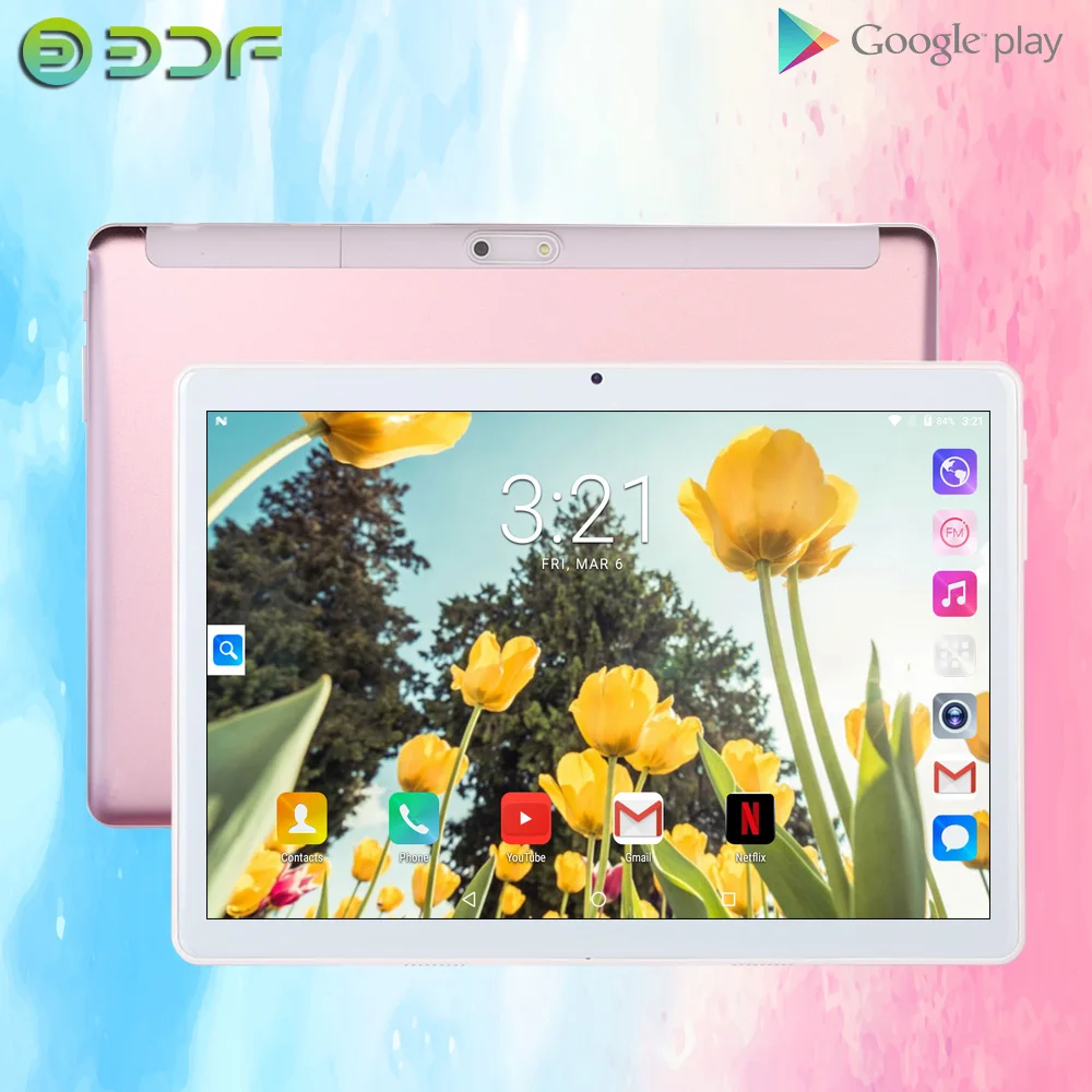 BDF Dual SIM Card Tablet 10.1 Inch Android 7.0 1GB+32GB Quad Core IPS Phone Call 3G Tablets WiFi GPS Wifi 10 Inch Tab Pc
BDF Dual SIM Card Tablet 10.1 Inch Android 7.0 1GB+32GB Quad Core IPS Phone Call 3G Tablets WiFi GPS Wifi 10 Inch Tab Pc