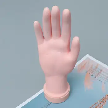 Nail Practice Hand Showing Shelf Rubber Right Fake Hand Model Movable Bendable Nail Tips Insertable Finger Model Manicure Tool
Nail Practice Hand Showing Shelf Rubber Right Fake Hand Model Movable Bendable Nail Tips Insertable Finger Model Manicure Tool