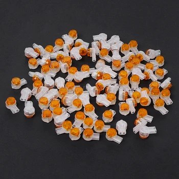 New 100Pcs UY2 K2 Connector Grease Filling Butt Wire Line Terminal For Telephone Network Line Connection High Quality
New 100Pcs UY2 K2 Connector Grease Filling Butt Wire Line Terminal For Telephone Network Line Connection High Quality