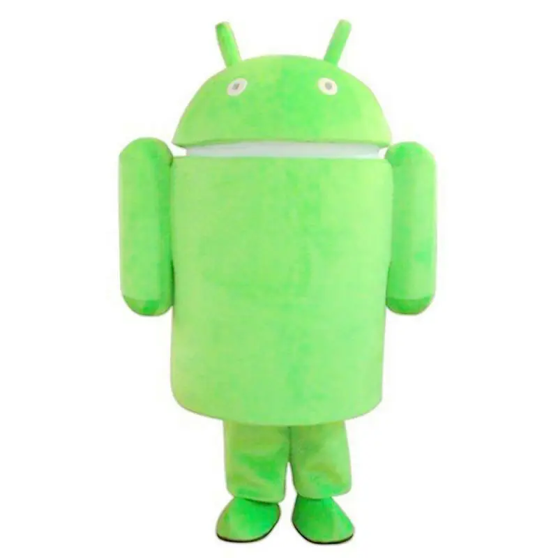 Advertising Android Mascot Costume Fancy Dress Adults Suits Smartphone Promotion Apparel Cartoon Character Birthday Clothes Gift
Advertising Android Mascot Costume Fancy Dress Adults Suits Smartphone Promotion Apparel Cartoon Character Birthday Clothes Gift