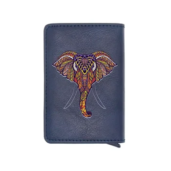 Blue Color Indian Elephant Design Digital Printing Credit Card Holder Purse Charm Men Women Leather Aluminium Small Wallet
Blue Color Indian Elephant Design Digital Printing Credit Card Holder Purse Charm Men Women Leather Aluminium Small Wallet