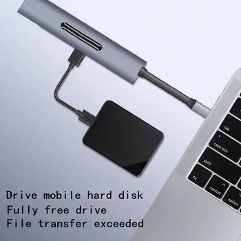 2020 Hot Sale High Quality USB C Hub 9in1 SD TF Card Reader 3*USB3.0 Audio VGA Port 4k HDMI Docking Station
2020 Hot Sale High Quality USB C Hub 9in1 SD TF Card Reader 3*USB3.0 Audio VGA Port 4k HDMI Docking Station