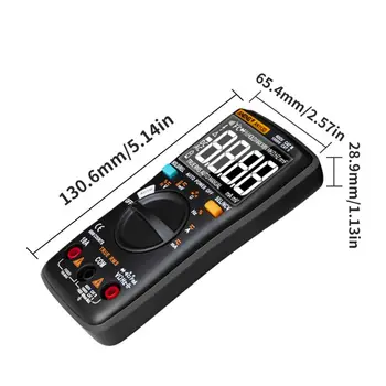 Digital 6000 Counts Auto Range Multimeter NCV Temp Capacitance Resistance Tester 37MD
Digital 6000 Counts Auto Range Multimeter NCV Temp Capacitance Resistance Tester 37MD