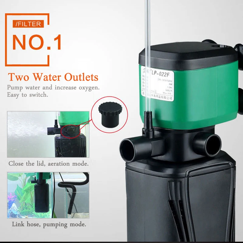 220-240V Internal Aquarium Filter Pump Submersible Fish Tank Water Pump Filter Wave Surf Circulation Oxygen Pump
220-240V Internal Aquarium Filter Pump Submersible Fish Tank Water Pump Filter Wave Surf Circulation Oxygen Pump