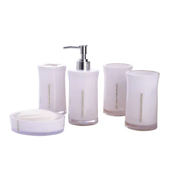 5pcs Household Gift Soap Box Mouthwash Cup Hotel Simple Odorless Toothbrush Holder Bathroom Accessory Set Toilet Lotion Bottle
5pcs Household Gift Soap Box Mouthwash Cup Hotel Simple Odorless Toothbrush Holder Bathroom Accessory Set Toilet Lotion Bottle