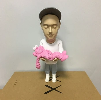 

28cm Snaker Kaw Street Art Fashion Style Collective Virgil Abloh OW PVC Toy Figure Desktop Home Decora Murakami Takashi BFF