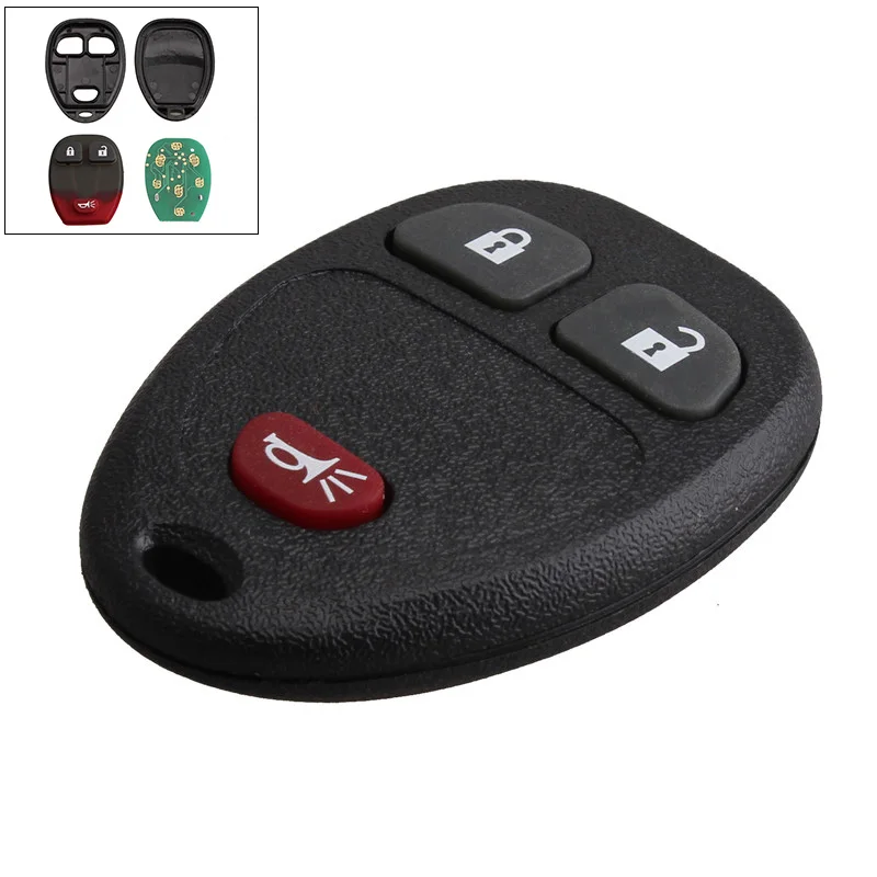 315Hz 3 Buttons Remote Start Keyless Entry Key Fob Transmitter Clicker Alarm for Chevy CMG OUC60270 / 15913420
315Hz 3 Buttons Remote Start Keyless Entry Key Fob Transmitter Clicker Alarm for Chevy CMG OUC60270 / 15913420