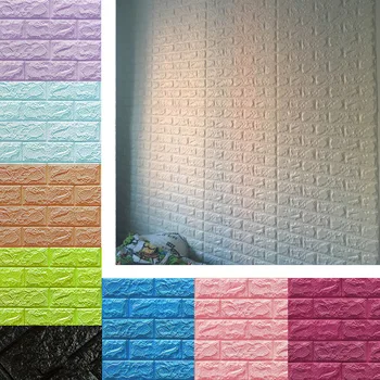 3D Brick Wallpaper Peel and Stick Wall Panel Living Room Stickers Bedroom Kids Room Brick Self adhesive Wall Papers Home Decor 
3D Brick Wallpaper Peel and Stick Wall Panel Living Room Stickers Bedroom Kids Room Brick Self adhesive Wall Papers Home Decor