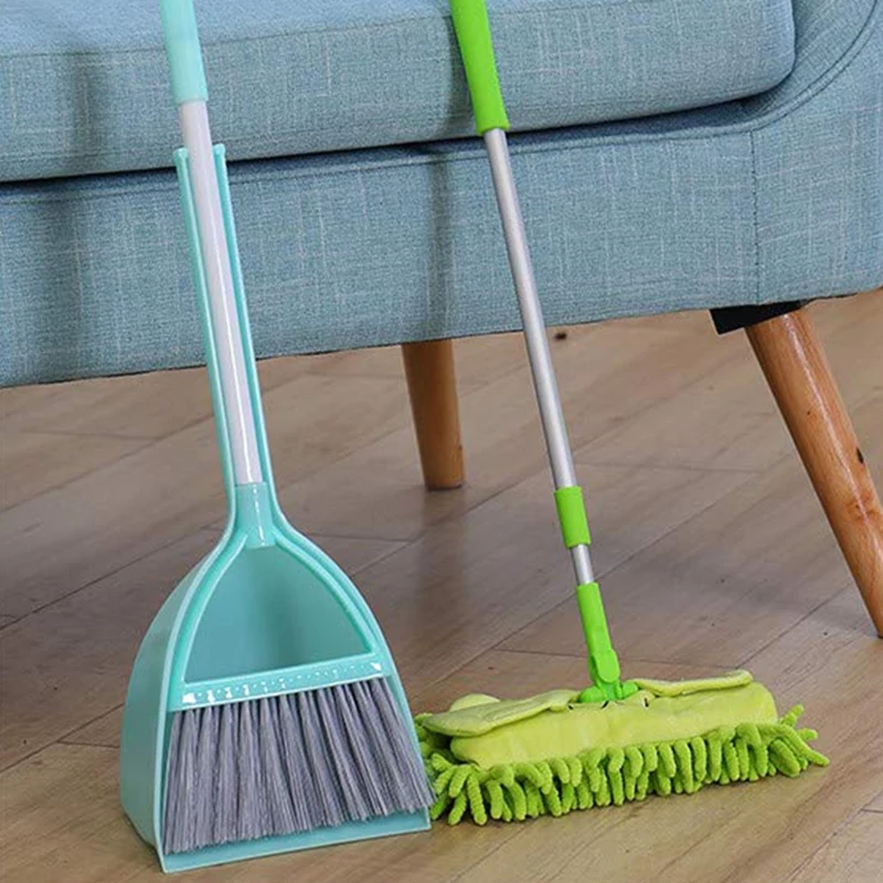 Kids Housekeeping Cleaning Tools, 3 Pcs Small Mop Small Broom Small Dustpan, Little Housekeeping Helper Set (3 Pieces, Blue, Gre
Kids Housekeeping Cleaning Tools, 3 Pcs Small Mop Small Broom Small Dustpan, Little Housekeeping Helper Set (3 Pieces, Blue, Gre
