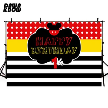 DAWNKNOW Cartoon Mickey Mouse Photography Background Baby One Birthday Party Photocall Backdrop Children Photo Studio lv1458
DAWNKNOW Cartoon Mickey Mouse Photography Background Baby One Birthday Party Photocall Backdrop Children Photo Studio lv1458