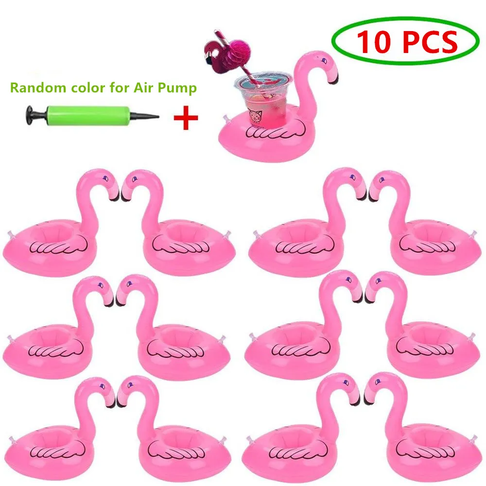 10PCS Flamingo Inflatable Drink Holder Drink Pool Floating Cup Holder Floats Inflatable Coasters for Pool Party Water Fun
10PCS Flamingo Inflatable Drink Holder Drink Pool Floating Cup Holder Floats Inflatable Coasters for Pool Party Water Fun