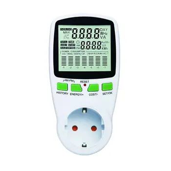 AC Power Meters 220v digital wattmeter eu energy meter watt monitor electricity cost diagram Measuring socket analyzer
AC Power Meters 220v digital wattmeter eu energy meter watt monitor electricity cost diagram Measuring socket analyzer