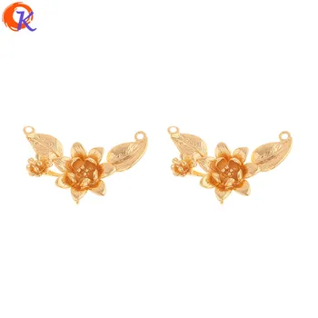 Cordial Design 40Pcs 16*25MM Jewelry Accessories/DIY Charms/Earrings Making/Genuine Gold Plating/Flower Shape/Hand Made/Pendant 
Cordial Design 40Pcs 16*25MM Jewelry Accessories/DIY Charms/Earrings Making/Genuine Gold Plating/Flower Shape/Hand Made/Pendant