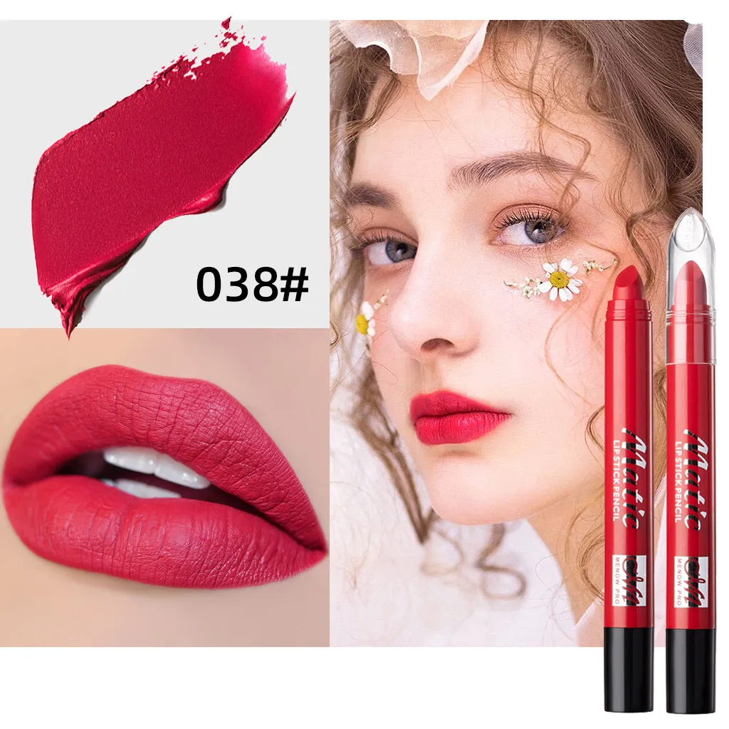 Hot Sales Nude Matte Velvet Glossy Long Lasting Lipstick crayons For Lips 2019 Waterproof Red Lip Kyliejenner lipsticks
Hot Sales Nude Matte Velvet Glossy Long Lasting Lipstick crayons For Lips 2019 Waterproof Red Lip Kyliejenner lipsticks