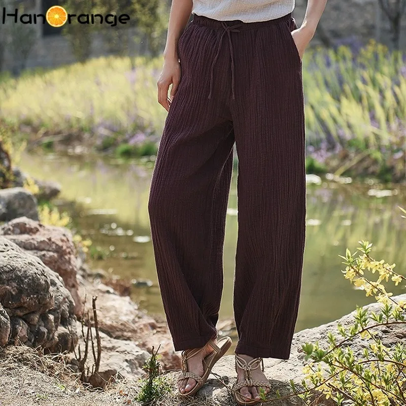 2019 Cotton Linen Women Pleated Pencil Pants Autumn Winter 2019 Drawstring Trousers
2019 Cotton Linen Women Pleated Pencil Pants Autumn Winter 2019 Drawstring Trousers