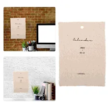 1Pc Creative 2022 Hanging Calendar Photo Prop Calendar Agenda Calendar (Assorted Color)
1Pc Creative 2022 Hanging Calendar Photo Prop Calendar Agenda Calendar (Assorted Color)