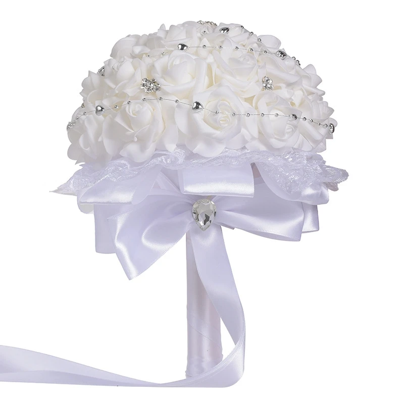 BMBY-Bride Holding Flowers Crystal Pearl Romantic Wedding Colorful Gypsophila Bride 'S Bouquet Pink White Bridal Bouquets
BMBY-Bride Holding Flowers Crystal Pearl Romantic Wedding Colorful Gypsophila Bride 'S Bouquet Pink White Bridal Bouquets