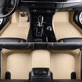 Leather Custom car floor Foot mat For KIA All Models K2/3/4/5 Kia Cerato Sportage Optima Maxima carnival rio ceed car styling
Leather Custom car floor Foot mat For KIA All Models K2/3/4/5 Kia Cerato Sportage Optima Maxima carnival rio ceed car styling
