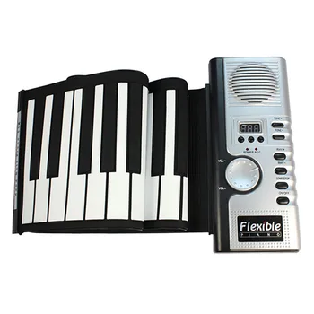 New Portable Roll-Up Flexible Full 61 Soft Responsive Keys Synthesizer Electronic Piano Keyboard Built-in Speaker EU 50NOV8
New Portable Roll-Up Flexible Full 61 Soft Responsive Keys Synthesizer Electronic Piano Keyboard Built-in Speaker EU 50NOV8