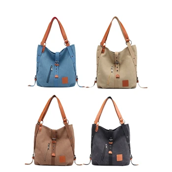 Canvas Leisure Bucket Bag Multifunctional Diagonal Bag Lady Handbag Shoulder Bag Backpack
Canvas Leisure Bucket Bag Multifunctional Diagonal Bag Lady Handbag Shoulder Bag Backpack