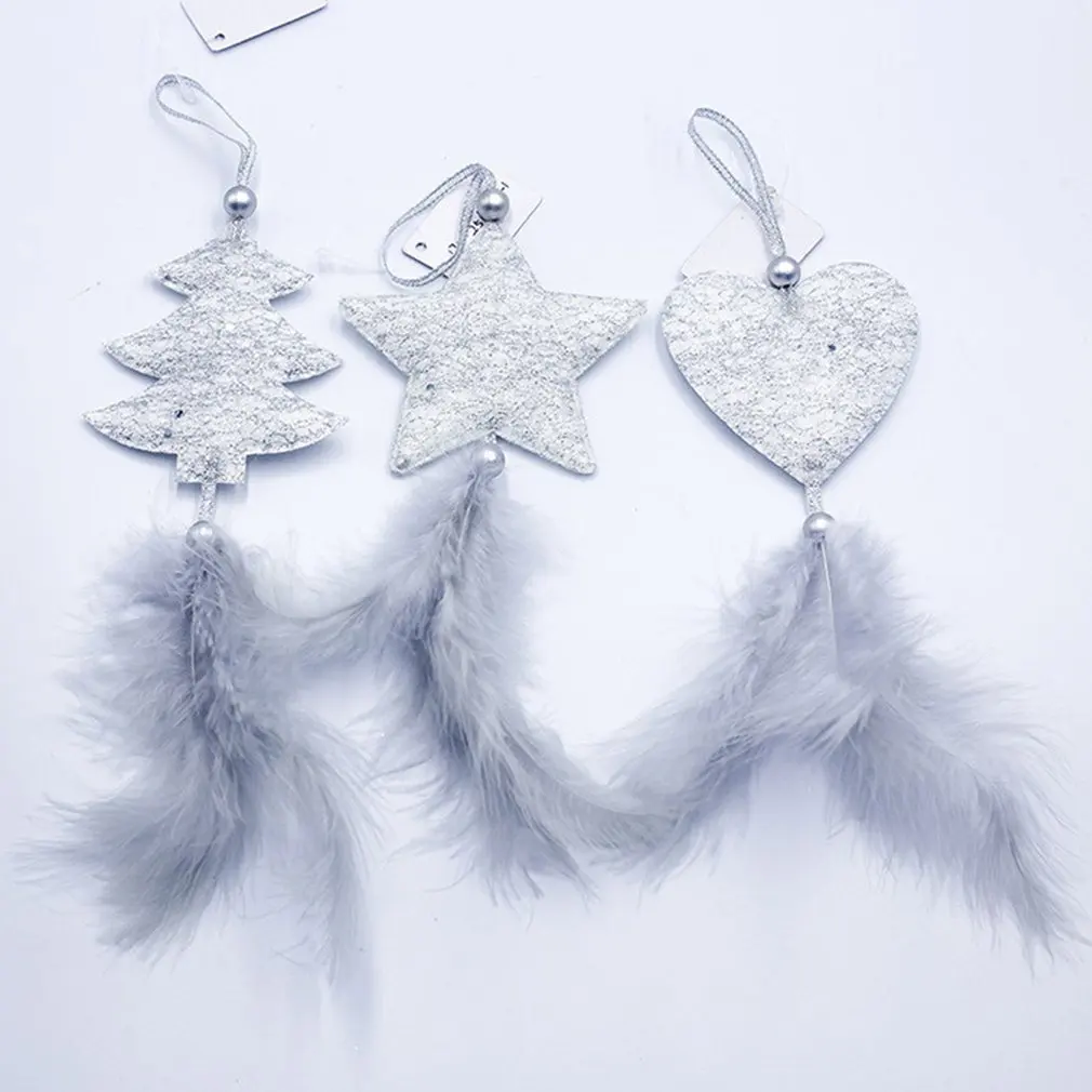 3PC Christmas Feather Pendant Five-pointed Star Tree Hanging Ornaments DIY Crafts For Home Christmas Party New Year Decorations
3PC Christmas Feather Pendant Five-pointed Star Tree Hanging Ornaments DIY Crafts For Home Christmas Party New Year Decorations