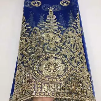 New African Blue Sequins Net Mesh Lace Fabrics High Quality Nigeria Wedding Bridge And Bridesmaid Dresses Sequined Net Material
New African Blue Sequins Net Mesh Lace Fabrics High Quality Nigeria Wedding Bridge And Bridesmaid Dresses Sequined Net Material