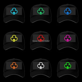 New Design Neon Flash Letter Cap Carnival Festival LED Rave Hats Snapback Cap Night Club EL Wire Baseball Cap 
New Design Neon Flash Letter Cap Carnival Festival LED Rave Hats Snapback Cap Night Club EL Wire Baseball Cap
