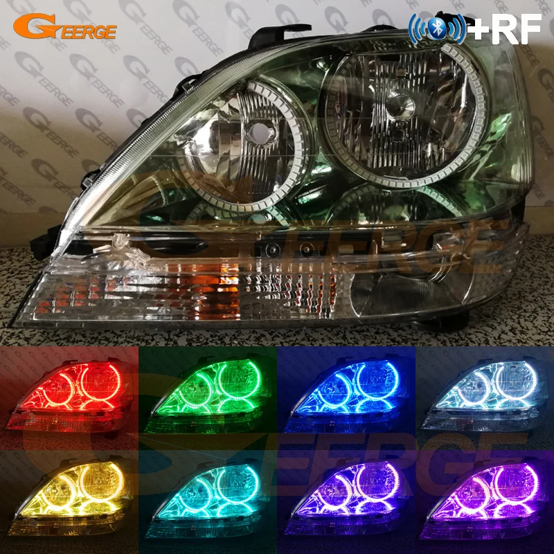 Для Toyota Harrier 1997 1998 1999 2000 2001 2002 2003 RF remote Bluetooth APP многоцветный ультра яркий RGB
