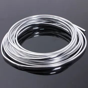 New 6M Chrome Moulding Trim Strip Car Door Edge Scratch Guard Protector Cover Strip Roll 
New 6M Chrome Moulding Trim Strip Car Door Edge Scratch Guard Protector Cover Strip Roll