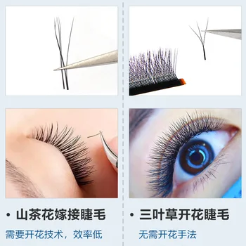0.05 Clover Eyelash Flowering Soft Bristle Beauty Eyelashes Shop with Densely False Eyelashes Eyelash Trigeminal Type Planting E
0.05 Clover Eyelash Flowering Soft Bristle Beauty Eyelashes Shop with Densely False Eyelashes Eyelash Trigeminal Type Planting E