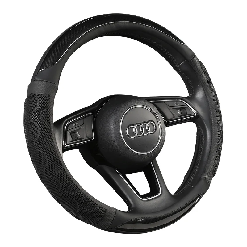 Car Supplies Steering Wheel Cover Small Car Genuine Leather Wheel Cover SUV Four Seasons Universal Sweat Absorbing Anti-slip Cow
Car Supplies Steering Wheel Cover Small Car Genuine Leather Wheel Cover SUV Four Seasons Universal Sweat Absorbing Anti-slip Cow