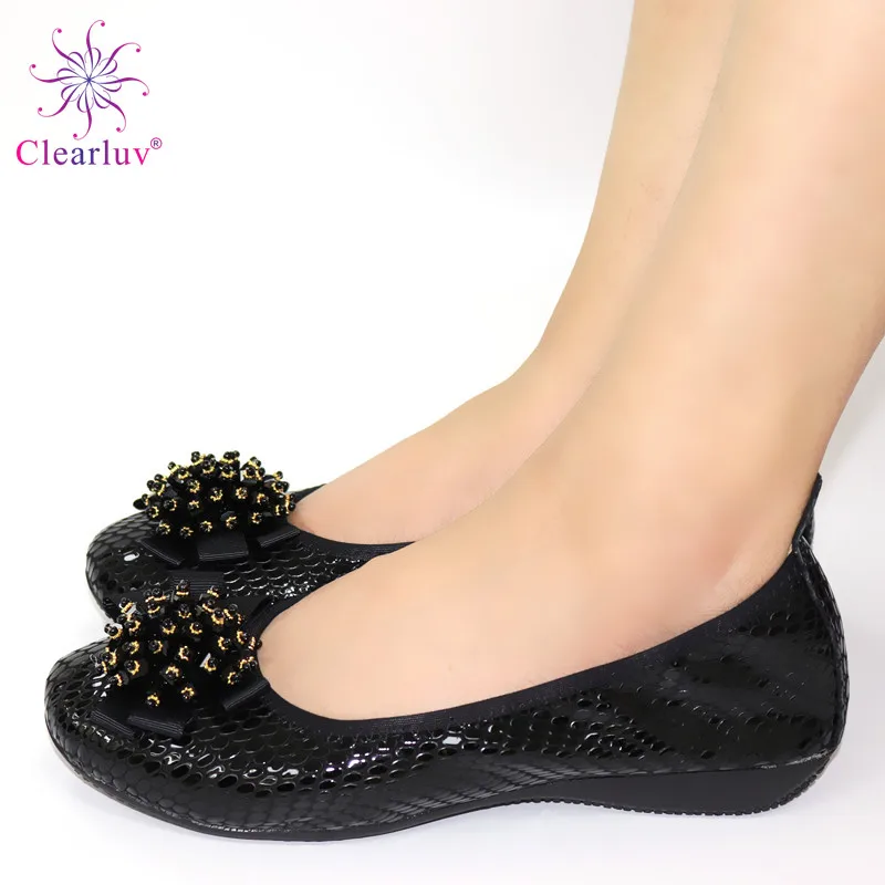 2019 Spring/Summer Genuine Leather Shoes Women Ballet Flats Slip-On Shallow Ladies Crystal Single Casual Shoes Flower
2019 Spring/Summer Genuine Leather Shoes Women Ballet Flats Slip-On Shallow Ladies Crystal Single Casual Shoes Flower