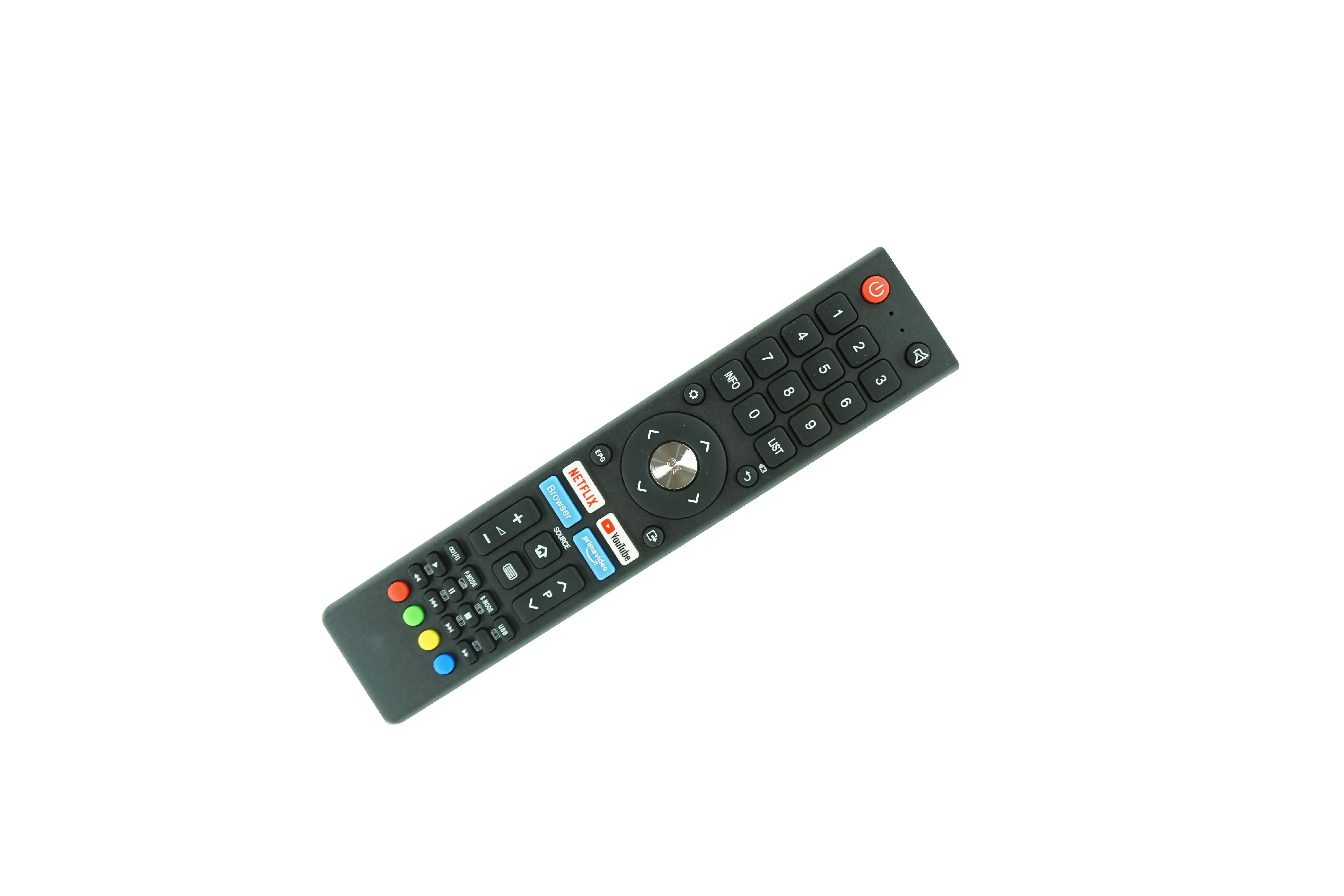 

Remote Control For Syinix 75F1S 55F1S 65F1S 55A1S 50A1S 43A1S 32A1S & Saba SA43K67A9 Smart LCD LED HDTV Android TV